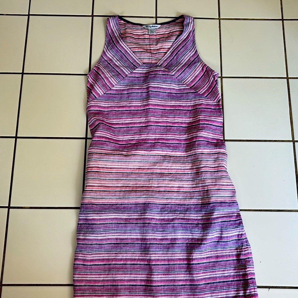 Tommy Bahama striped linen dress